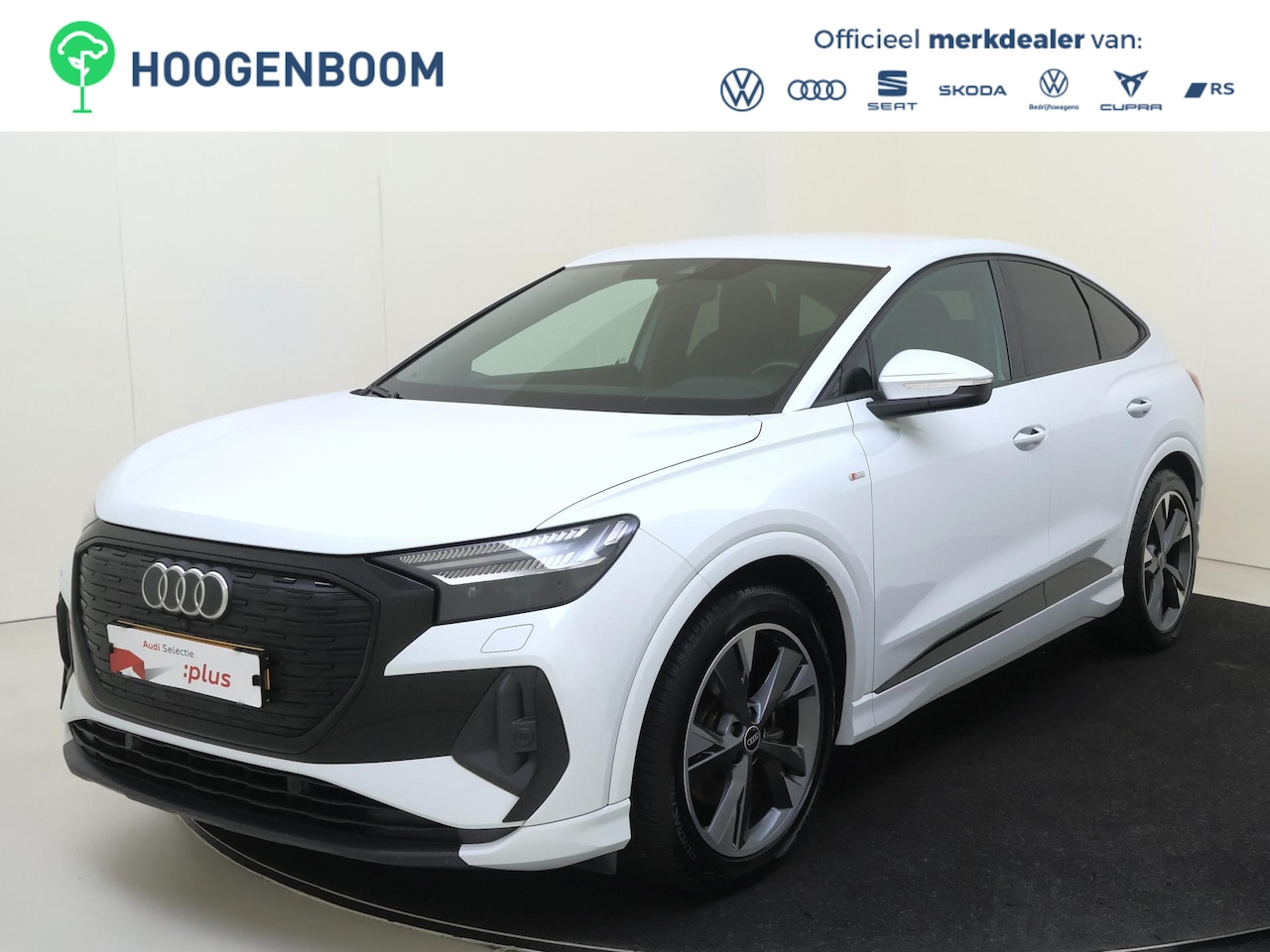 Audi Q4 Sportback e-tron - 35 S edition 55 kWh | SoH 86% | Warmtepomp | Stoel- en stuurwielverwarming | Keyless | Nav - AutoWereld.nl