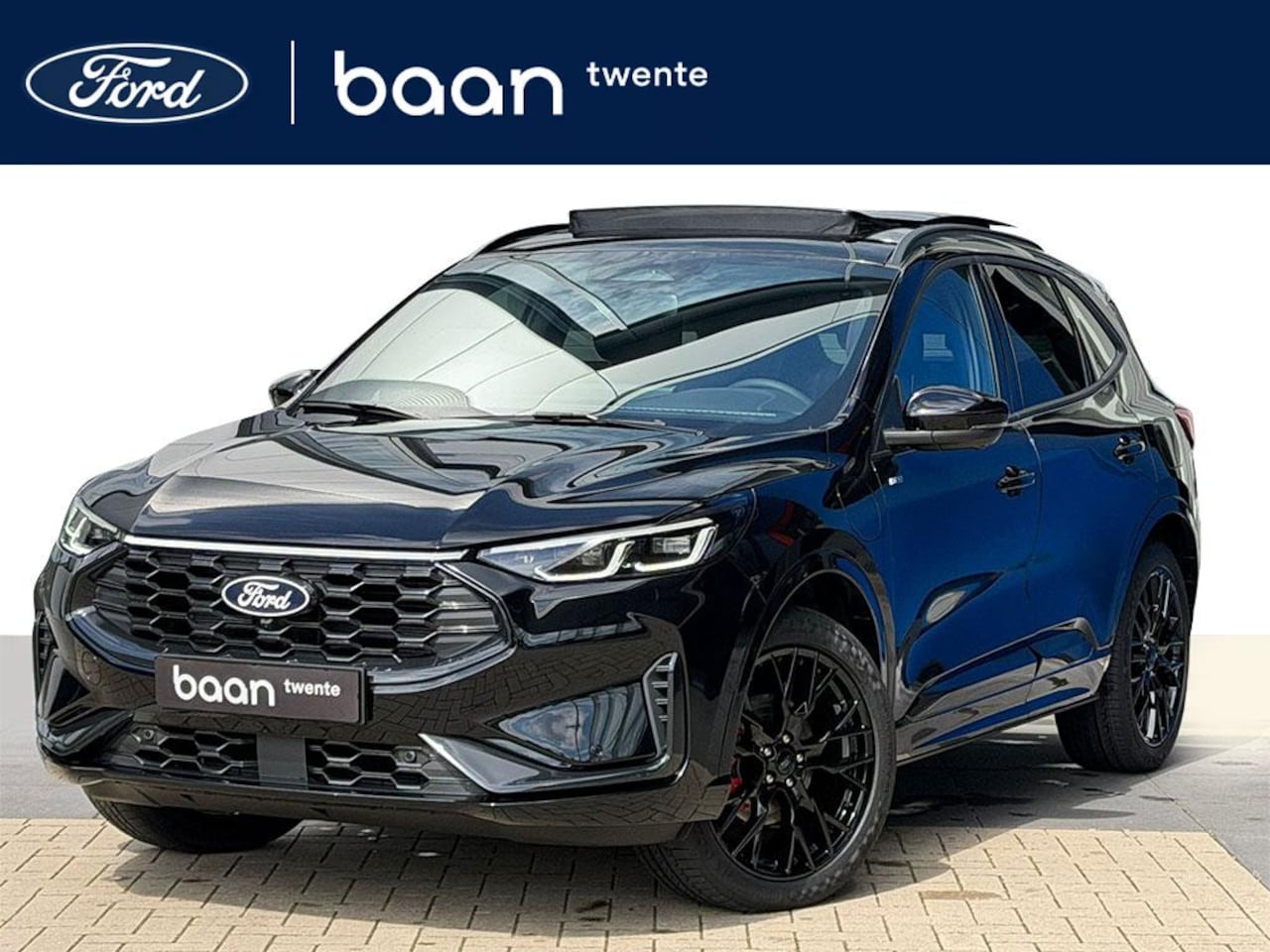 Ford Kuga - 2.5 PHEV ST-Line X | Black Package | Matrix LED | Panorama dak | Trekhaak wegkl. | Agate B - AutoWereld.nl