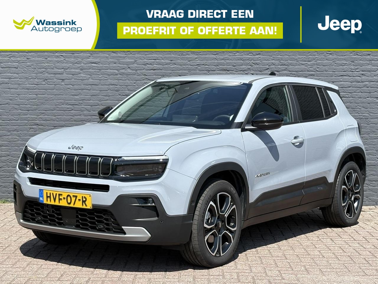 Jeep Avenger - 1.2 e-Hybrid Altitude | Automaat | 1e Eigenaar | Adaptieve Cruise Control | Lane Assist | - AutoWereld.nl