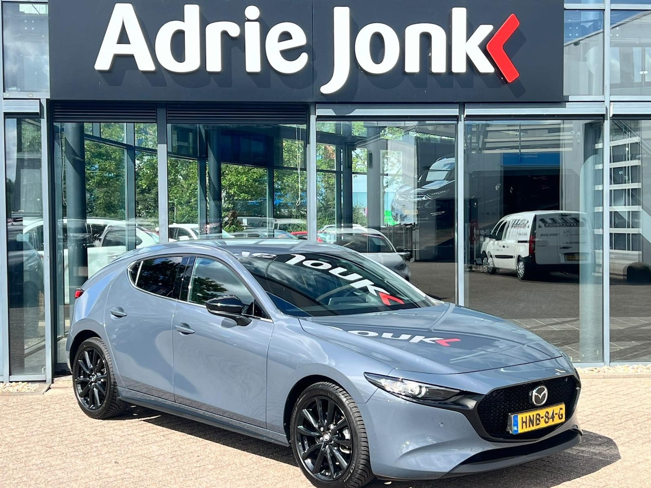 Mazda 3 - 2.0 e-SkyActiv-G M Hybrid 150 Nagisa NAVIGATIE | NED. AUTO | APPLE / ANDROID CARPLAY | UNI - AutoWereld.nl