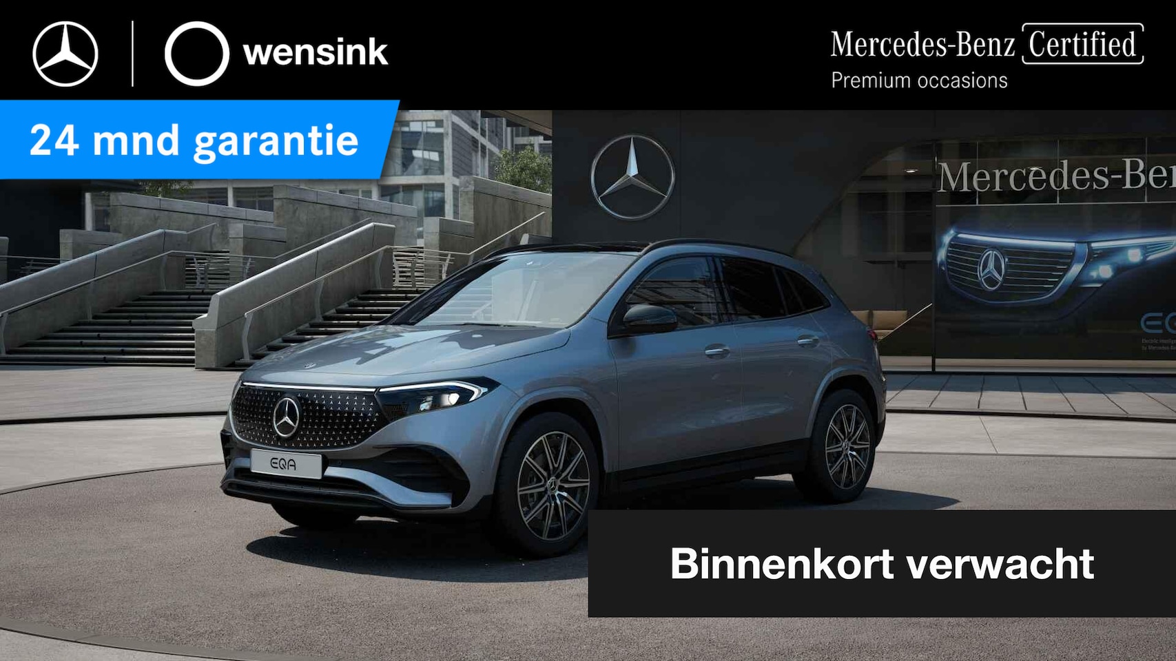 Mercedes-Benz EQA - 250+ AMG Line 71 kWh | Night | Panoramadak | Burmester | Head-up display | Trekhaak | Memo - AutoWereld.nl