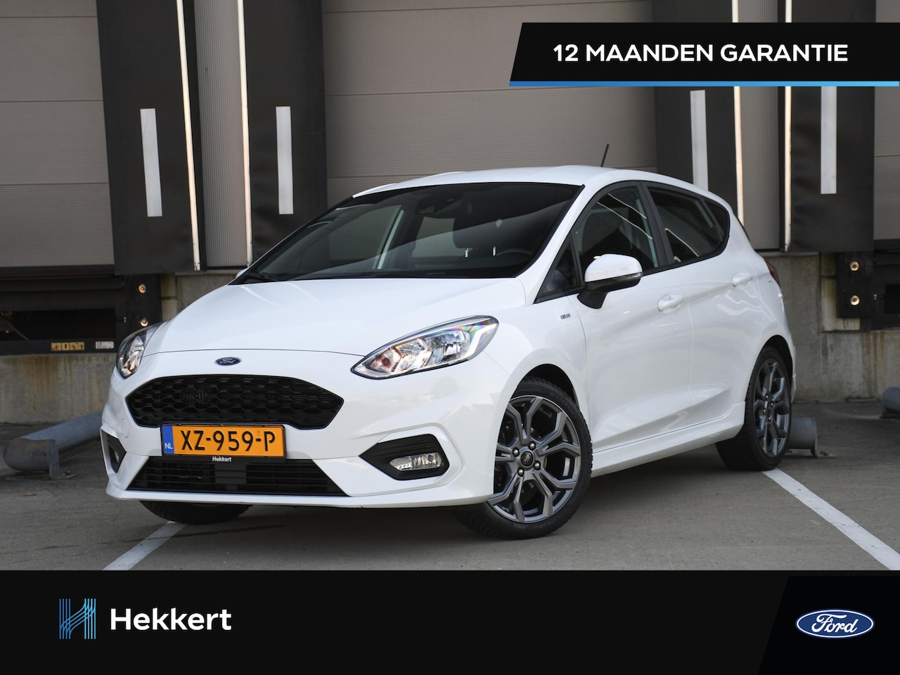 Ford Fiesta - ST-Line 1.0 EcoBoost 100pk 17''LM | NAVI | APPLE-CARPLAY | DAB | 12 MND GARANTIE - AutoWereld.nl