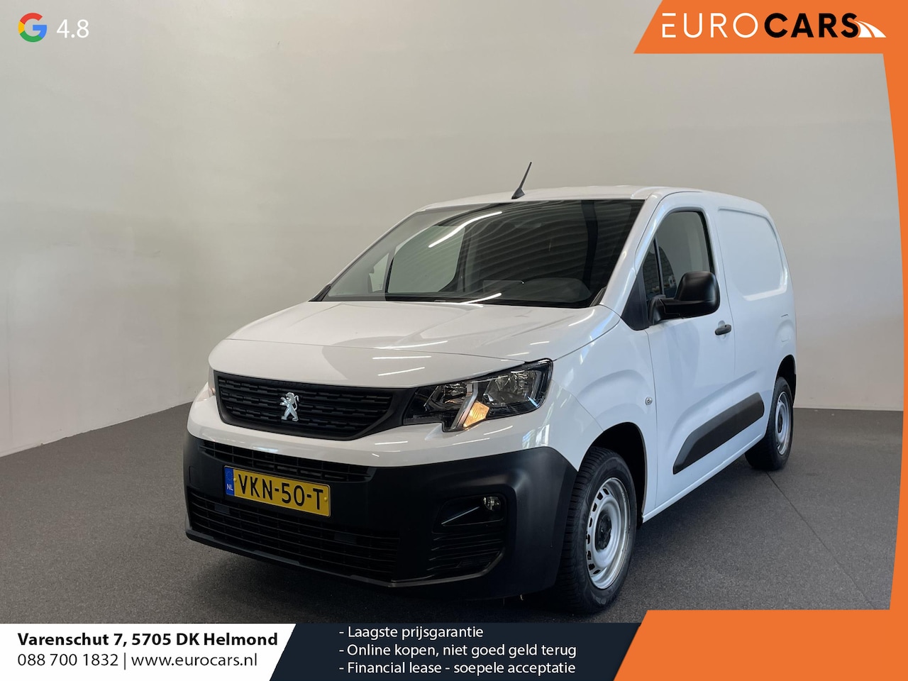 Peugeot Partner - 1.2 PureTech Premium Airco Navi Cruise Control Parkeersensoren achter Nederlandse auto met - AutoWereld.nl