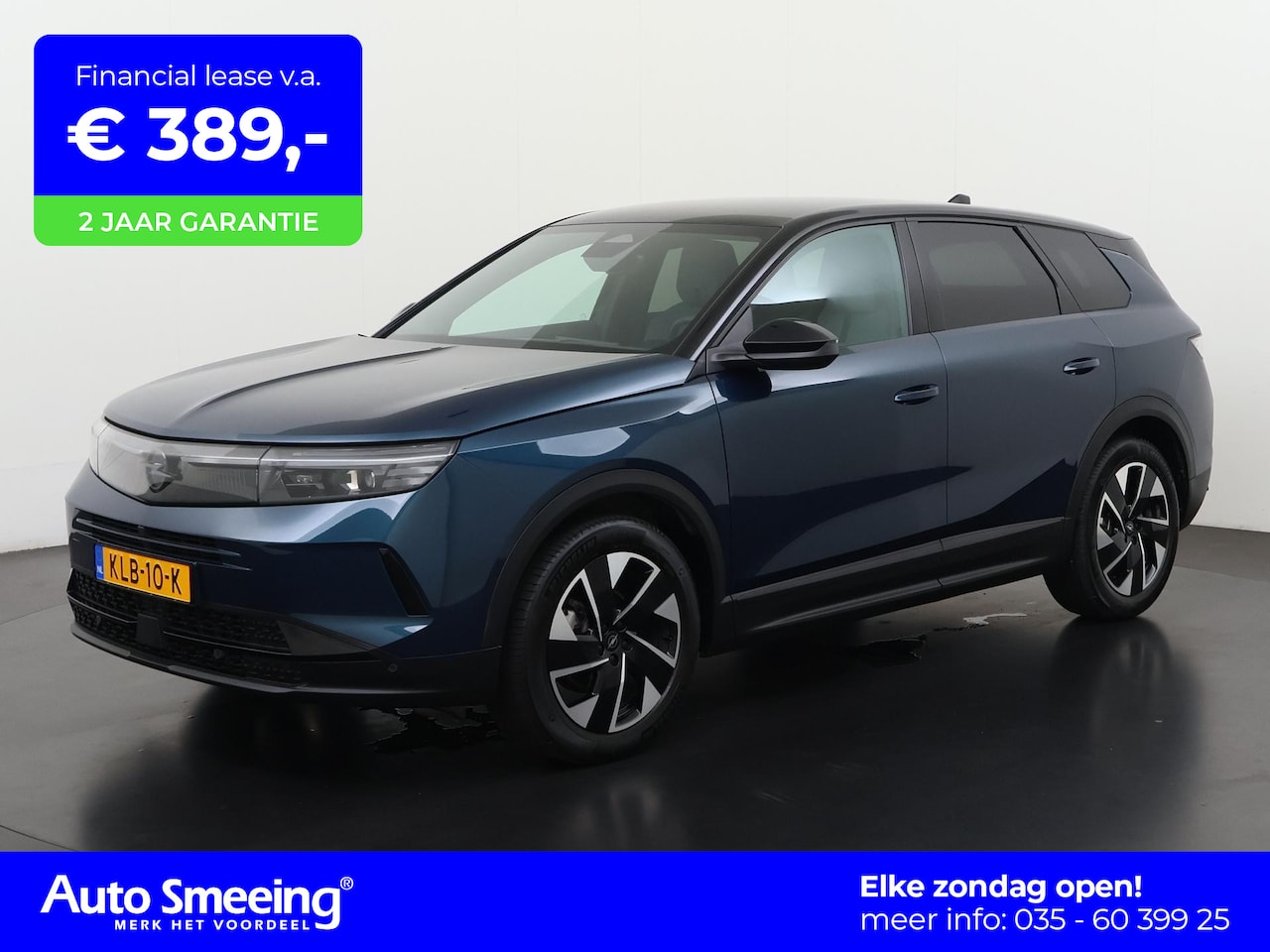 Opel Grandland - 1.2 Turbo Hybrid GS | Camera | Carplay | Adaptive cruise | Zondag Open! - AutoWereld.nl