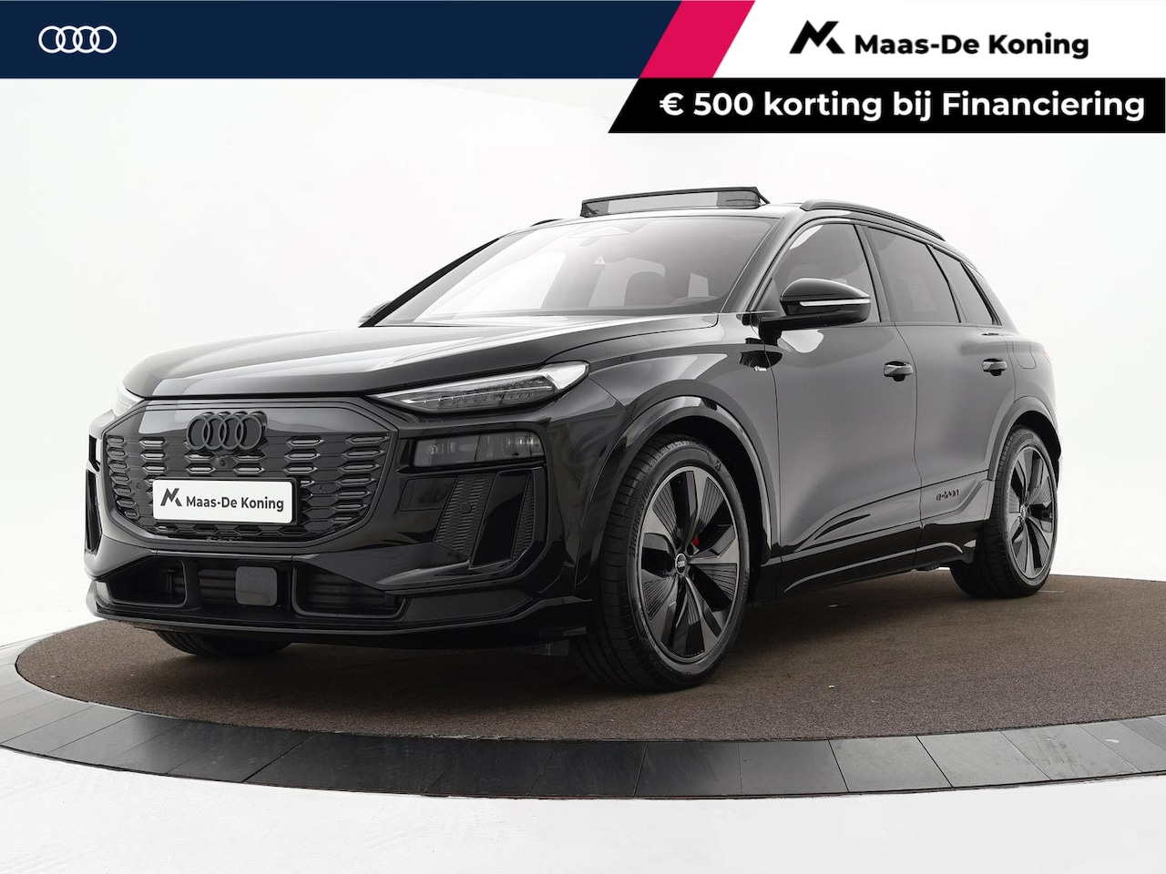 Audi Q6 e-tron - 100kWh 306pk S Edition Performance · 360 Camera · Panoramadak · Luchtvering · B&O Audio · - AutoWereld.nl