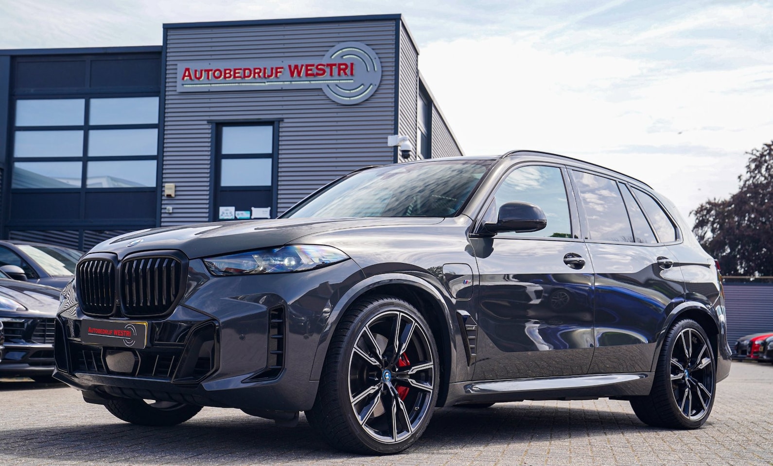 BMW X5 - XDrive50e High Executive | X5M Kuipstoelen | Driving assistant Prof | HuD | Dravit Grau | - AutoWereld.nl