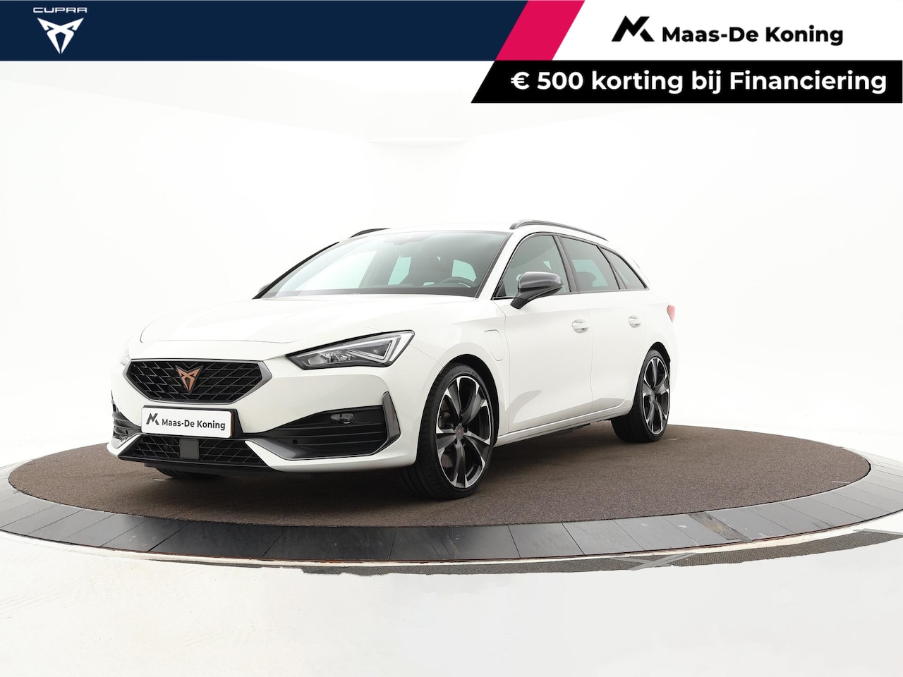 CUPRA Leon Sportstourer - 1.4 e-Hybrid 245pk DSG VZ Business · SOH 95% · Stuur- & Stoelverwarming · Keyless · Sfeerv - AutoWereld.nl
