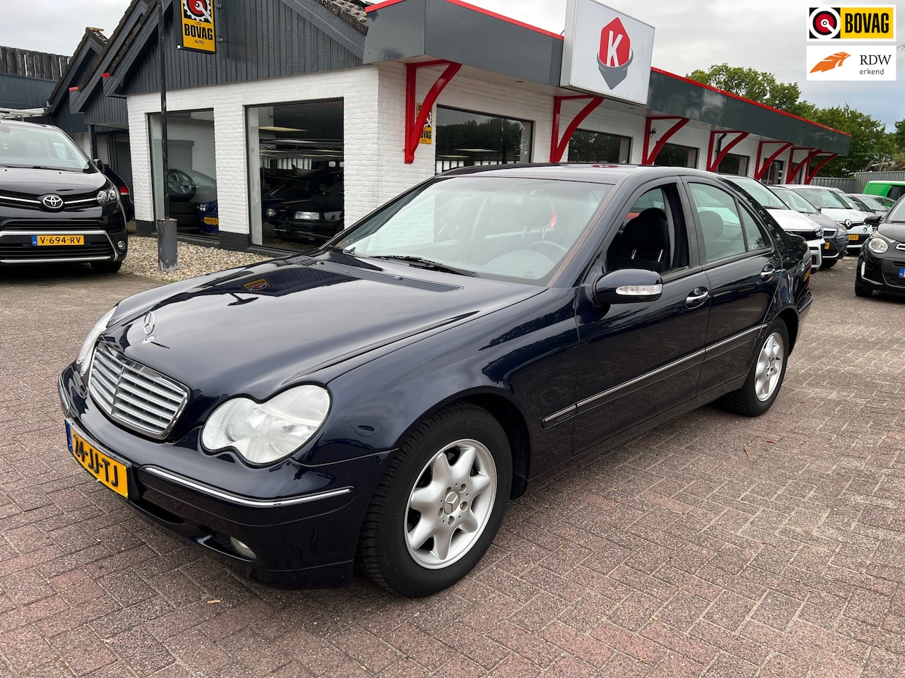 Mercedes-Benz C-klasse - 180 Elegance Clima/Cruise control/Trekhaak/ 153407km!! - AutoWereld.nl