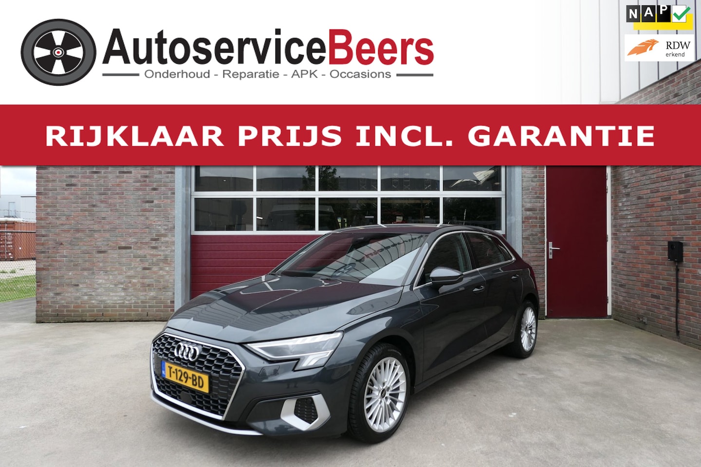 Audi A3 Sportback - 30 TFSI Advanced edition 30 TFSI Advanced edition, Adaptive cruise, Carplay, Virtual Cockpit, Rijklaarprijs incl. g - AutoWereld.nl
