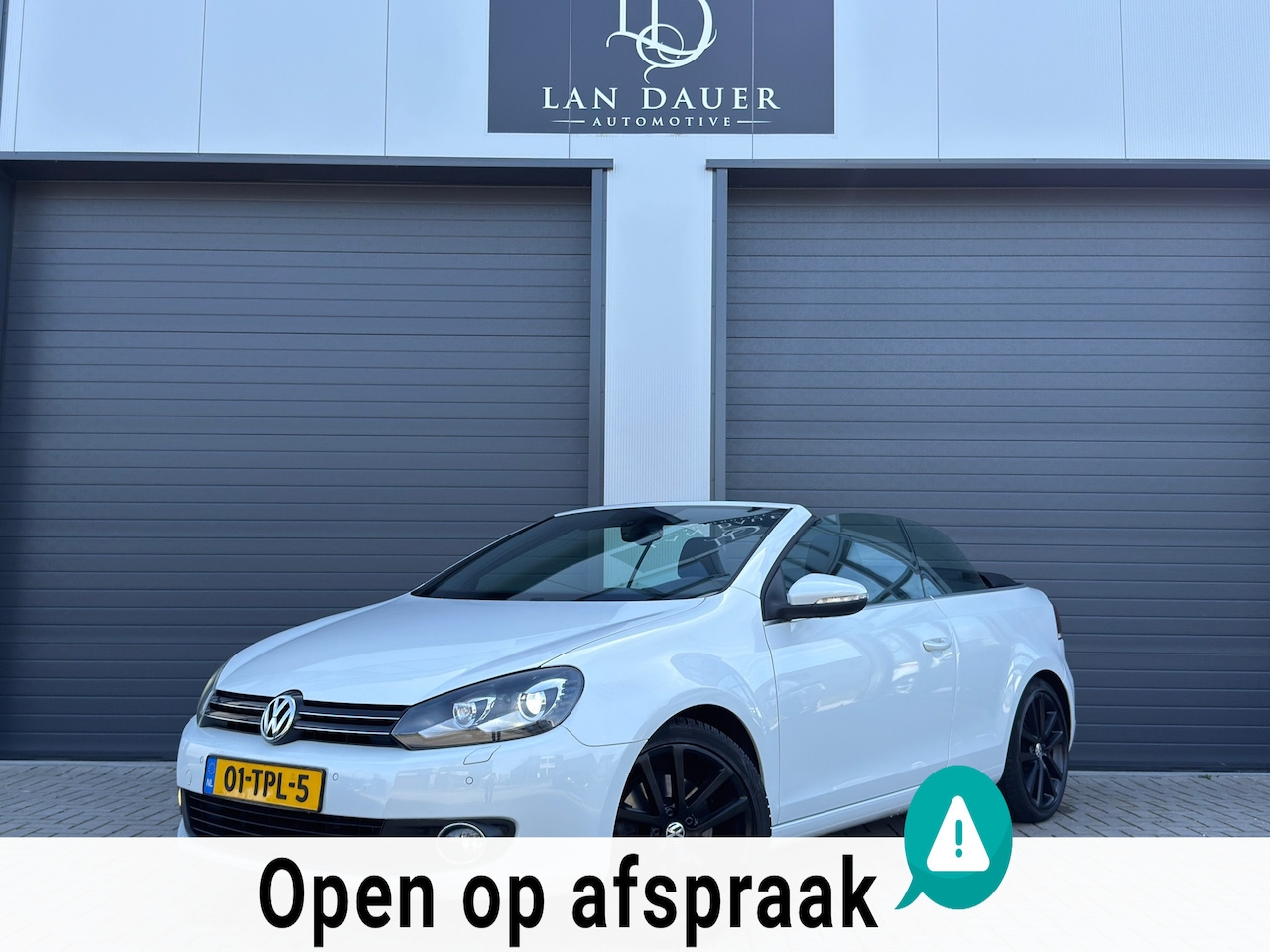 Volkswagen Golf Cabriolet - 1.4 TSI / AUTOMAAT / PARELMOER WIT - AutoWereld.nl
