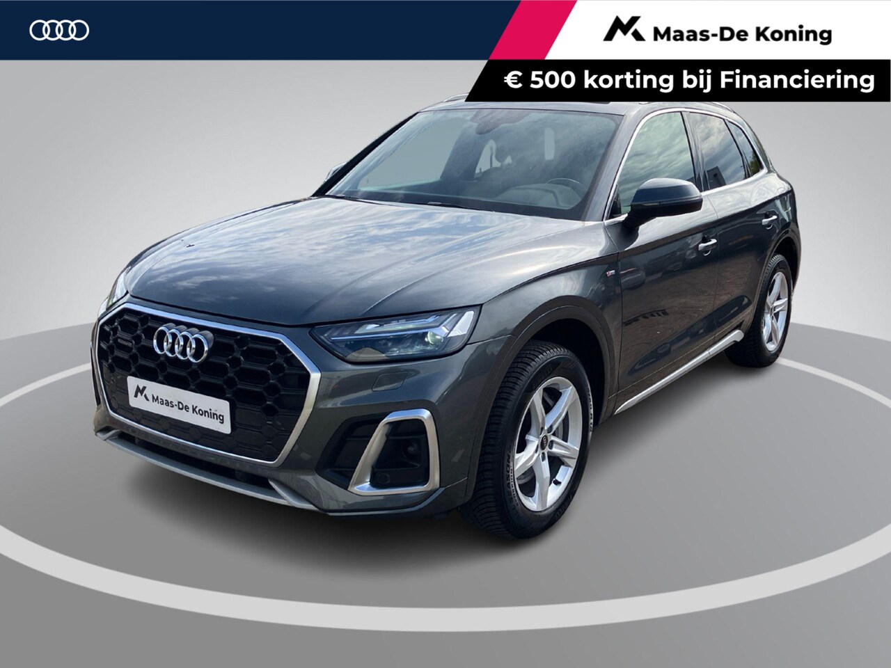 Audi Q5 - 50 TFSIe 220kW/299PK S Line · Panoramadak · Camera · Apple/Android Car Play · Adaptive Cru - AutoWereld.nl
