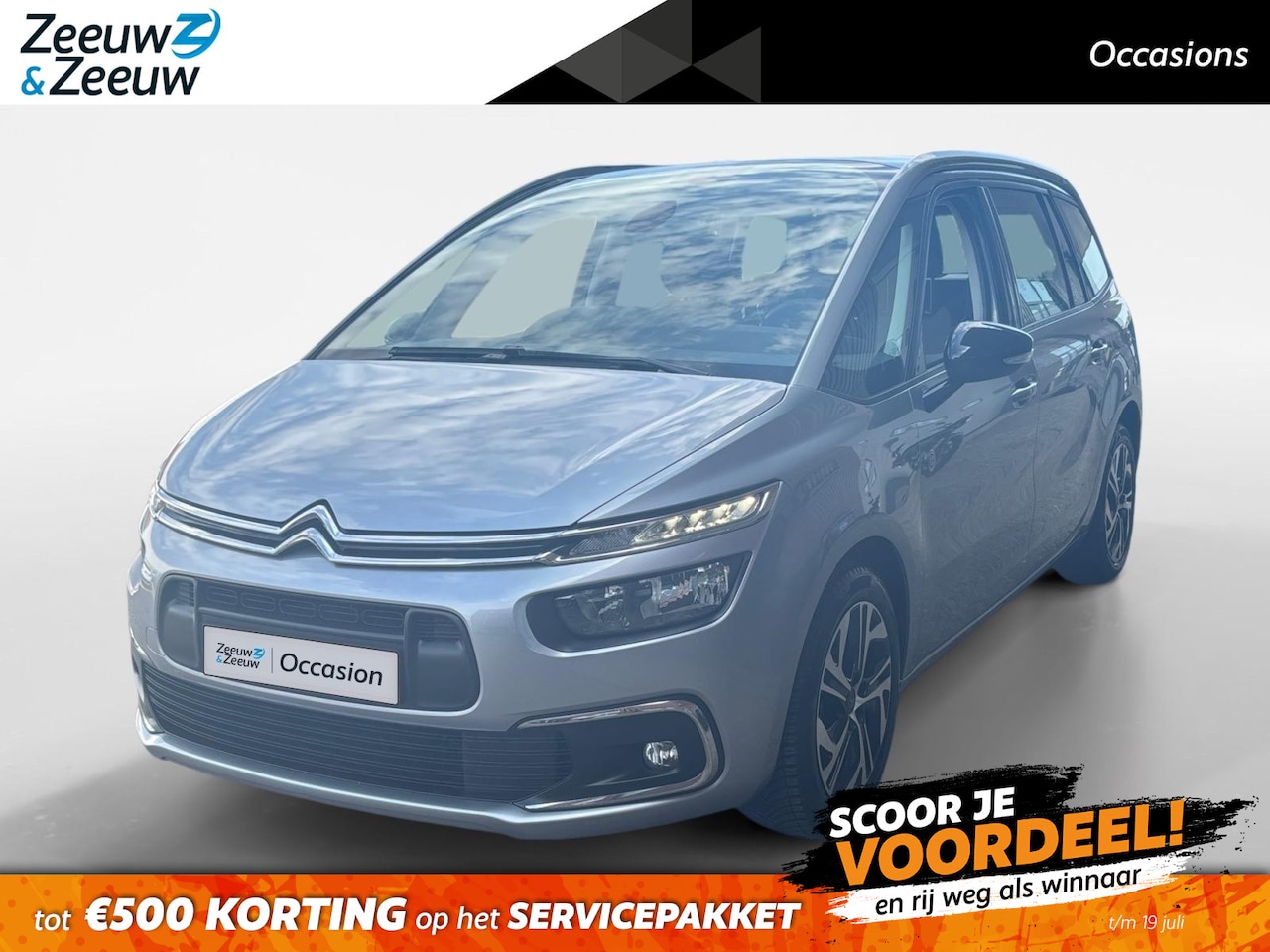 Citroën Grand C4 SpaceTourer - 1.2 PureTech Business | 7 pers. | Trekhaak | Climate control | Cruise control - AutoWereld.nl