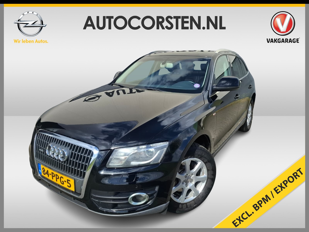 Audi Q5 - 2.0T 180pk Quattro Leer Pano-Dak Trekhaak Navi Ecc Cruise Control Pdc Pro Line Bluetooth I - AutoWereld.nl