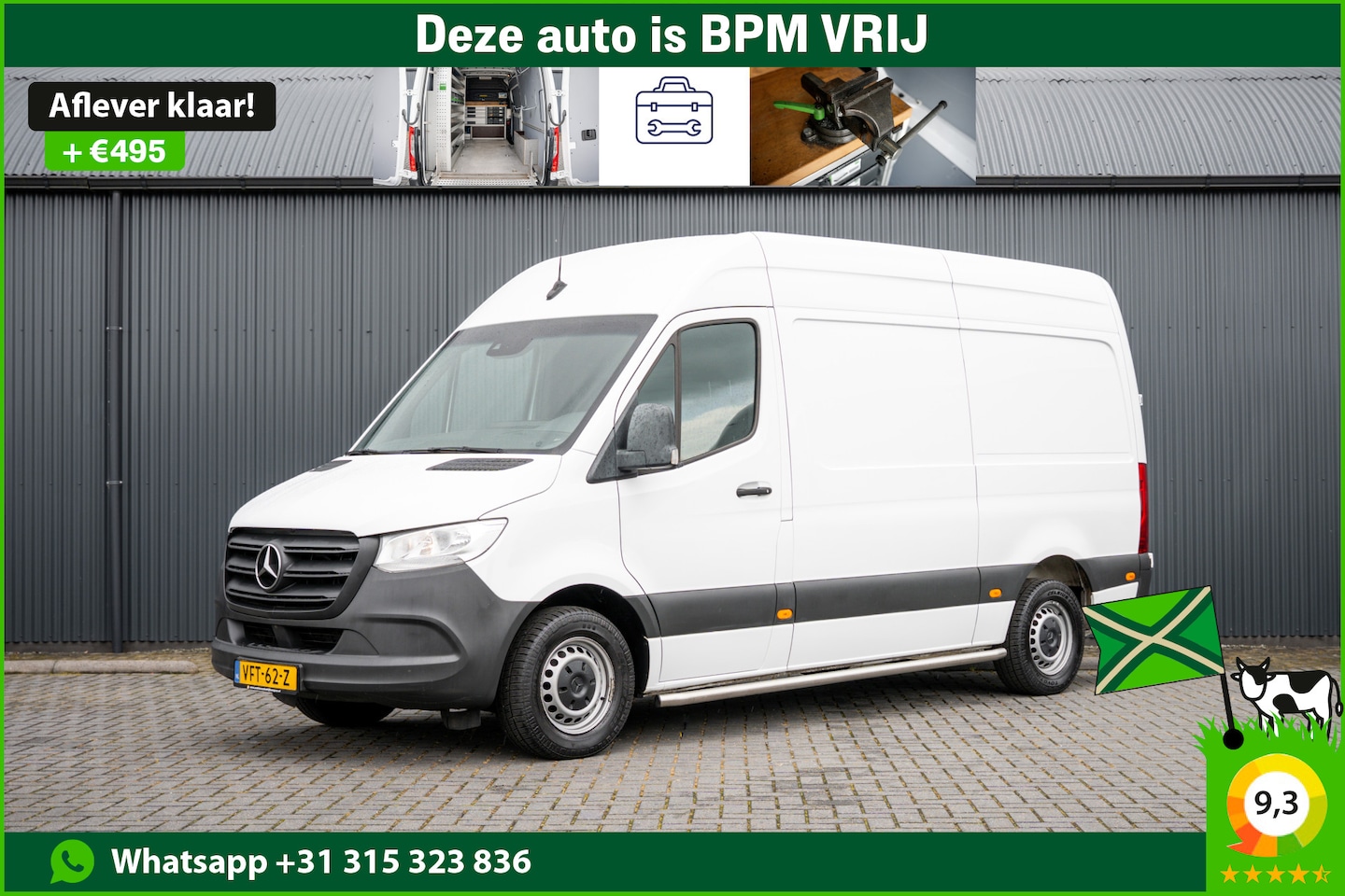 Mercedes-Benz Sprinter - 311 CDI RWD L2H2 | Volledig Ingericht | Mbux | Camera | Navi | Climatronic - AutoWereld.nl