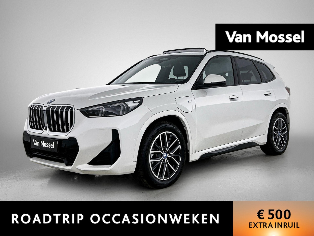 BMW X1 - xDrive25e | M-SPORT | PANO-SCHUIFDAK | LEER | 360 CAMERA | STOELVERWARMING | HEAD-UP - AutoWereld.nl