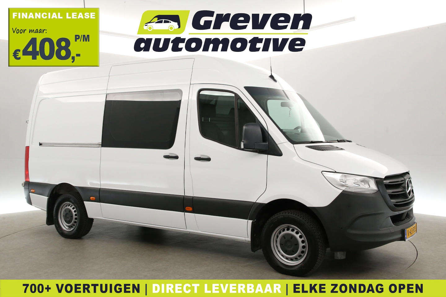 Mercedes-Benz Sprinter - 316 2.2 CDI L2H2 | Airco | Cruise | Camera | Carplay | Trekhaak | Navi | Parkeersens. - AutoWereld.nl