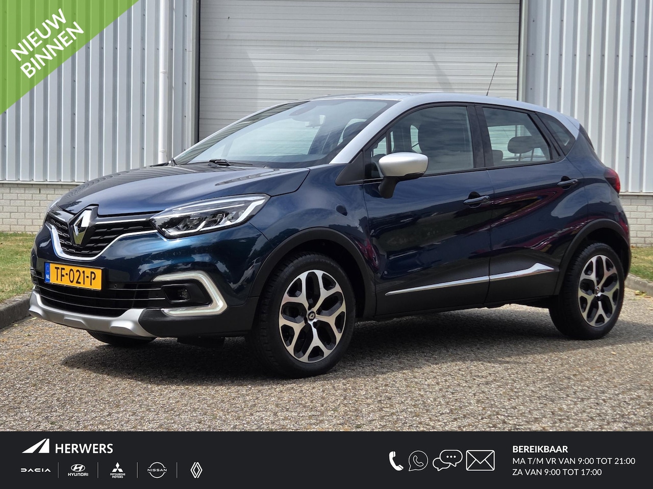 Renault Captur - 0.9 TCe Intens / Camera / Trekhaak / Sensoren Achter en Voor / Android Auto / Reservewiel - AutoWereld.nl