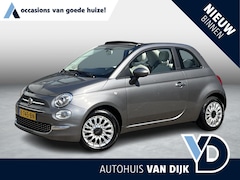 Fiat 500 C - 1.0 Hybrid Lounge | NL Auto/2e Eig./Voll.Historie/Airco/Cruise/15"/Apple CarPlay-Android A