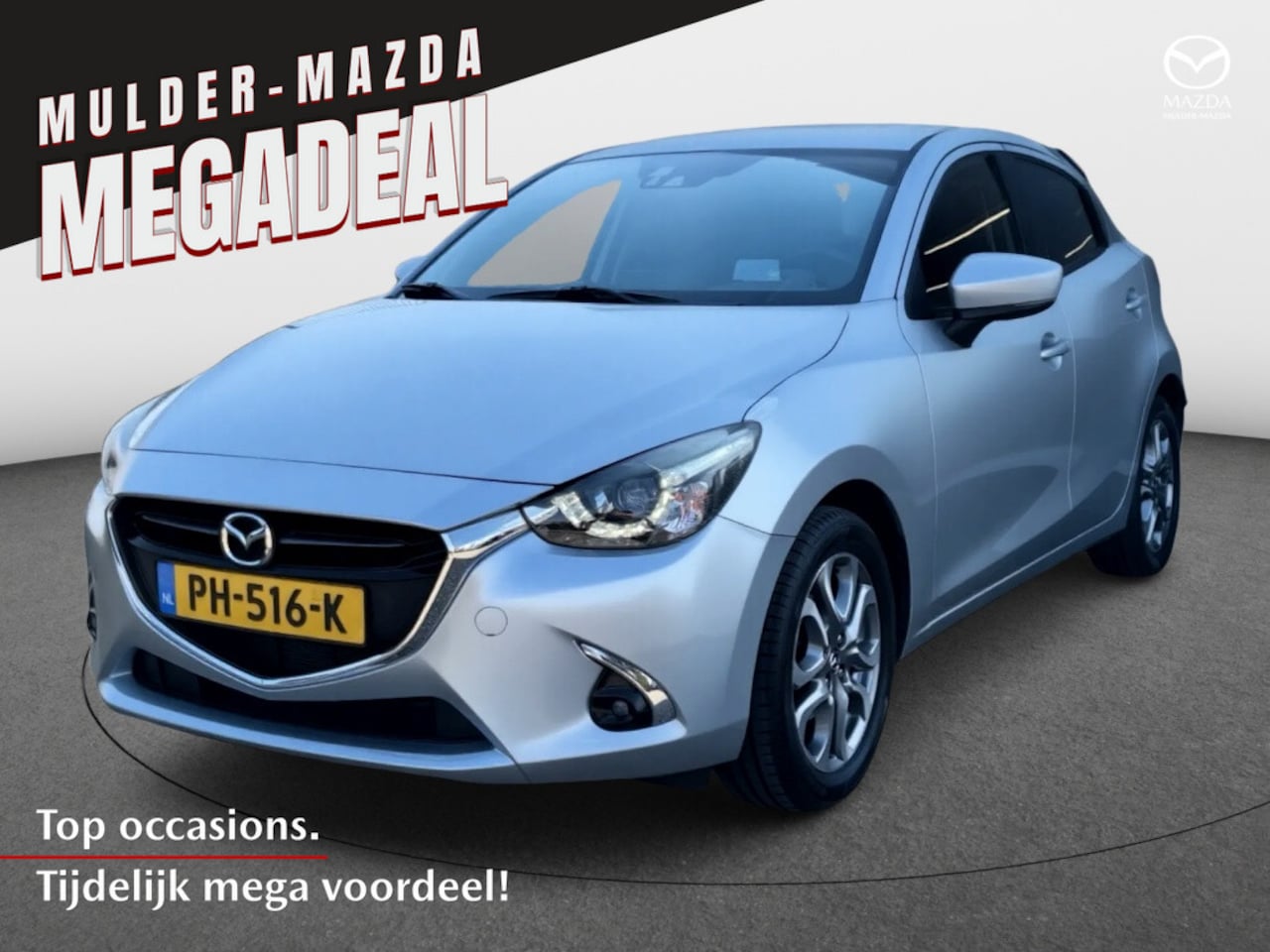 Mazda 2 - 1.5 Skyactiv-G GT-Luxury | Camera | Clima | Trekhaak - AutoWereld.nl