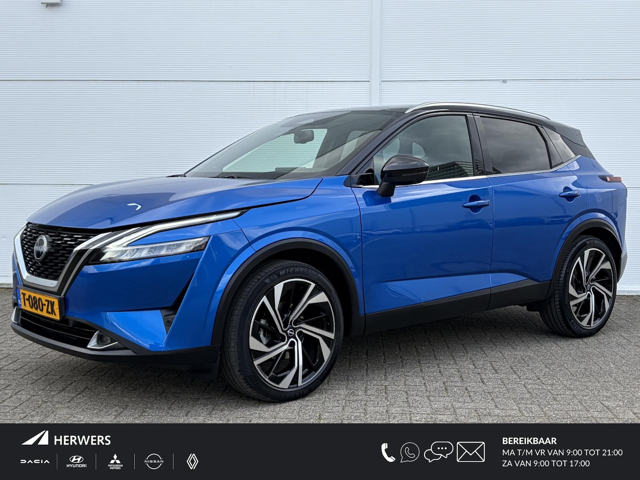 Nissan Qashqai - 1.3 MHEV Xtronic Tekna Plus / Panoramadak / Massage stoelen / Apple Carplay/Android Auto / - AutoWereld.nl