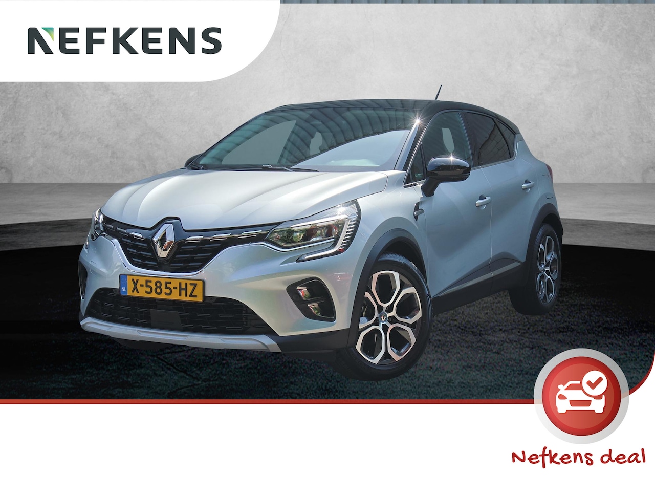 Renault Captur - 1.6 E-Tech Plug-in Hybrid 160 Intens | Trekhaak | Navigatie | Camera achter | Keyless entr - AutoWereld.nl