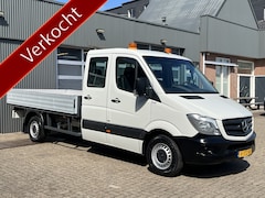 Mercedes-Benz Sprinter - 314 2.2 CDI 432 DC Airco Cruise controle Trekhaak 3500kg trekgewicht 6-Persoons open laadb