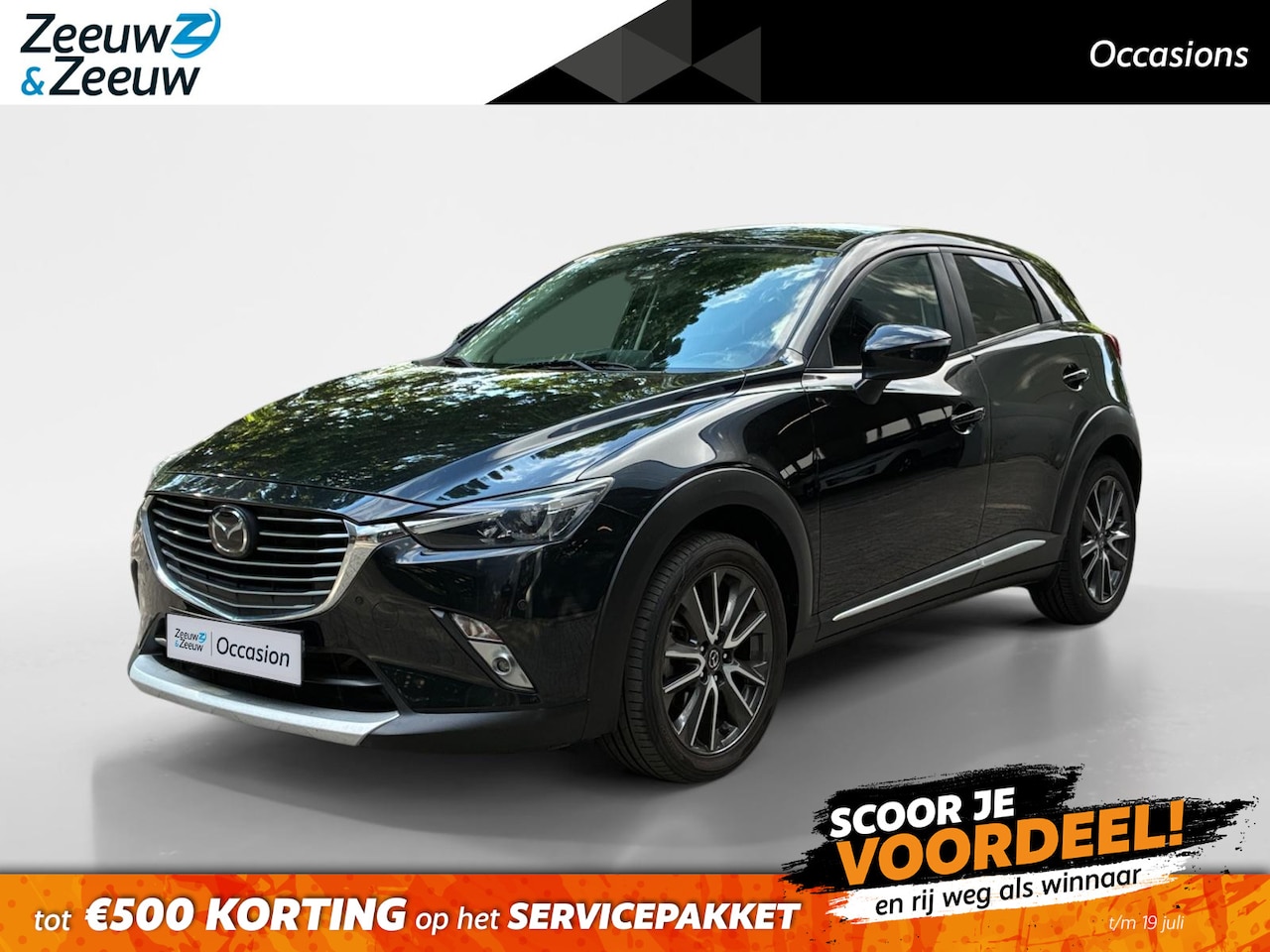Mazda CX-3 - 2.0 SkyActiv-G 120 TS Head up Display | Bose | Navi | Stoelverwarming - AutoWereld.nl