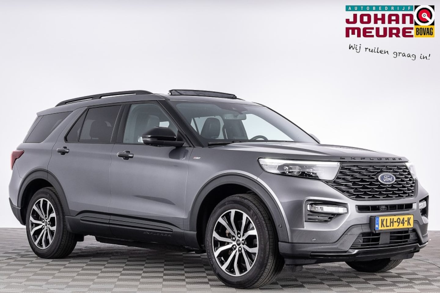 Ford Explorer - 3.0 V6 Ecoboost PHEV ST-Line | 7-Persoons | PANORAMADAK | LEDER | B&O Audio | Trekhaak - AutoWereld.nl