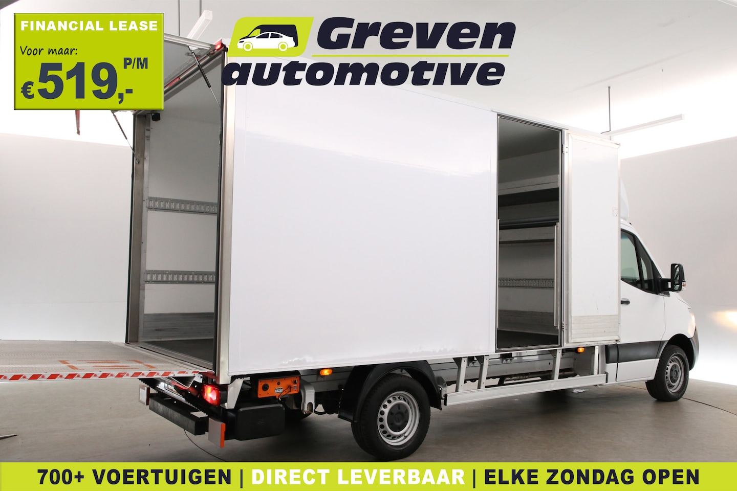 Mercedes-Benz Sprinter - 1.9 CDI N1* 150PK | Bakwagen | Laadklep | Zijdeur | Aut. | Airco | Camera | Carplay - AutoWereld.nl