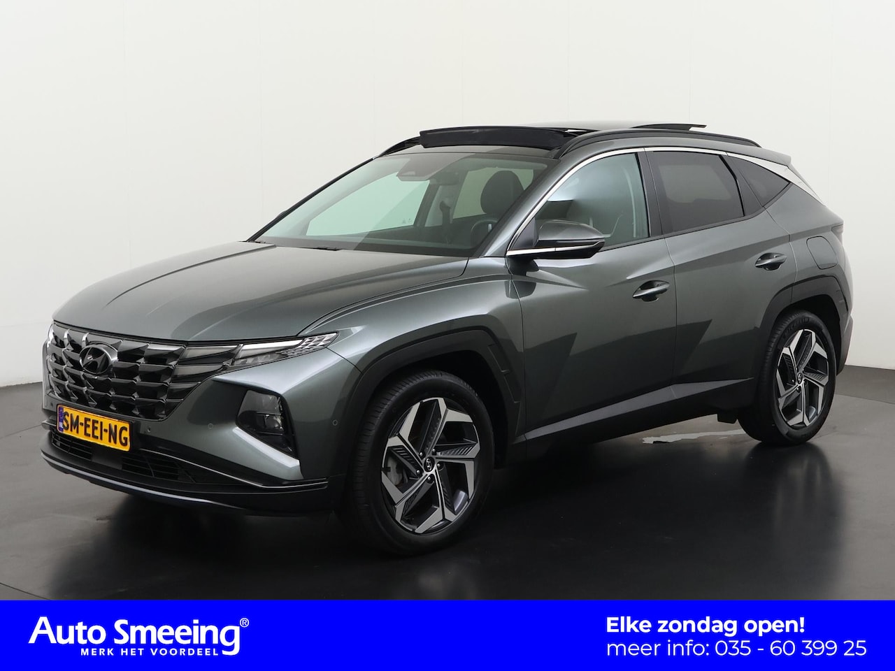 Hyundai Tucson - 1.6 T-GDI PHEV Premium Sky 4WD | Panoramadak | Trekhaak | Stoelventilatie | Zondag open! - AutoWereld.nl