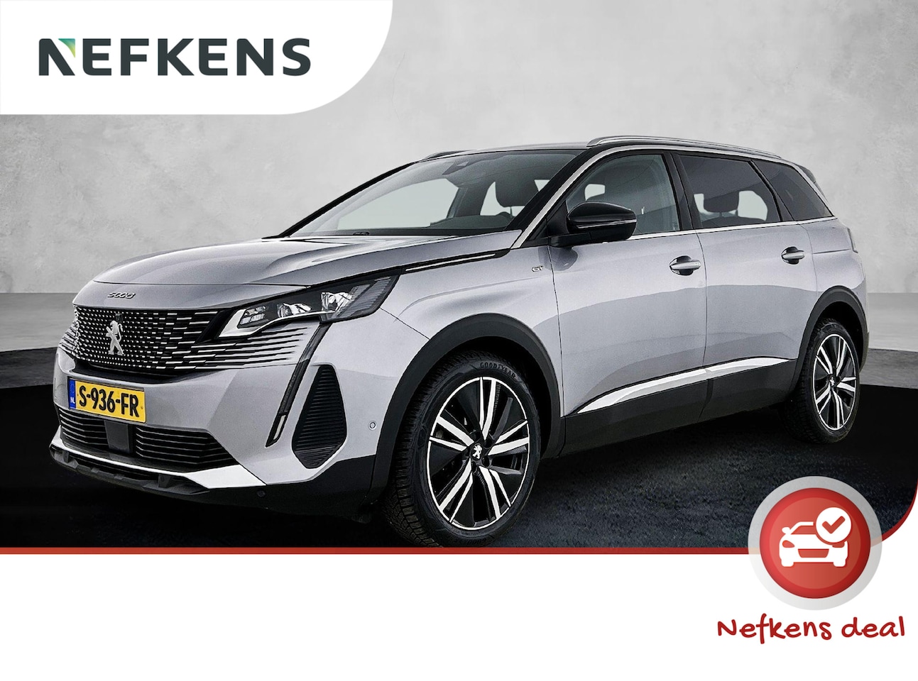 Peugeot 5008 - SUV GT Pack Business 130pk Automaat | 7 Zitplaatsen | Navigatie | Rondomzichtcamera | Foca - AutoWereld.nl