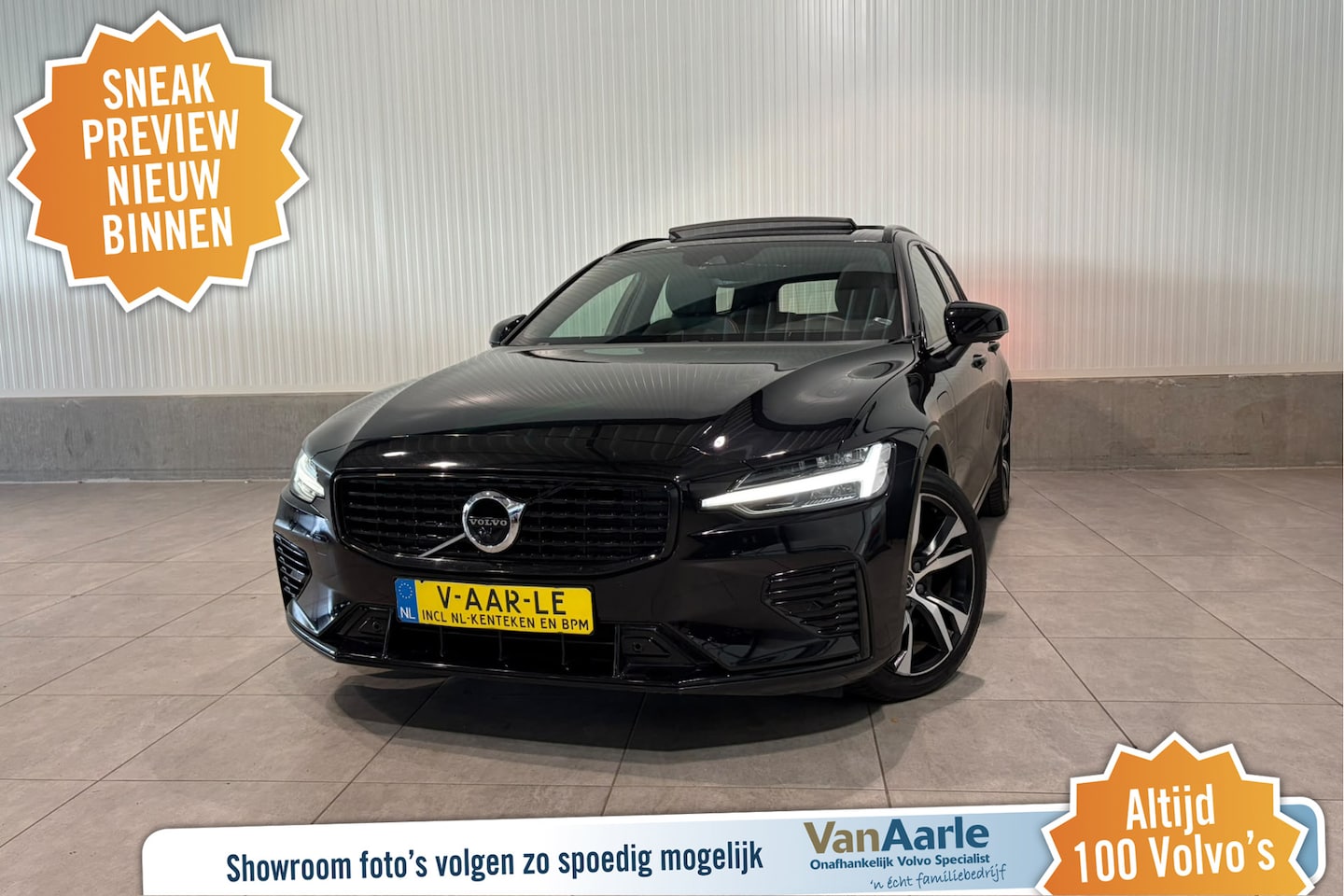 Volvo V60 - T8 Aut. Plug-in Hybrid R-Design ACC 360camera Leder 455pk - AutoWereld.nl