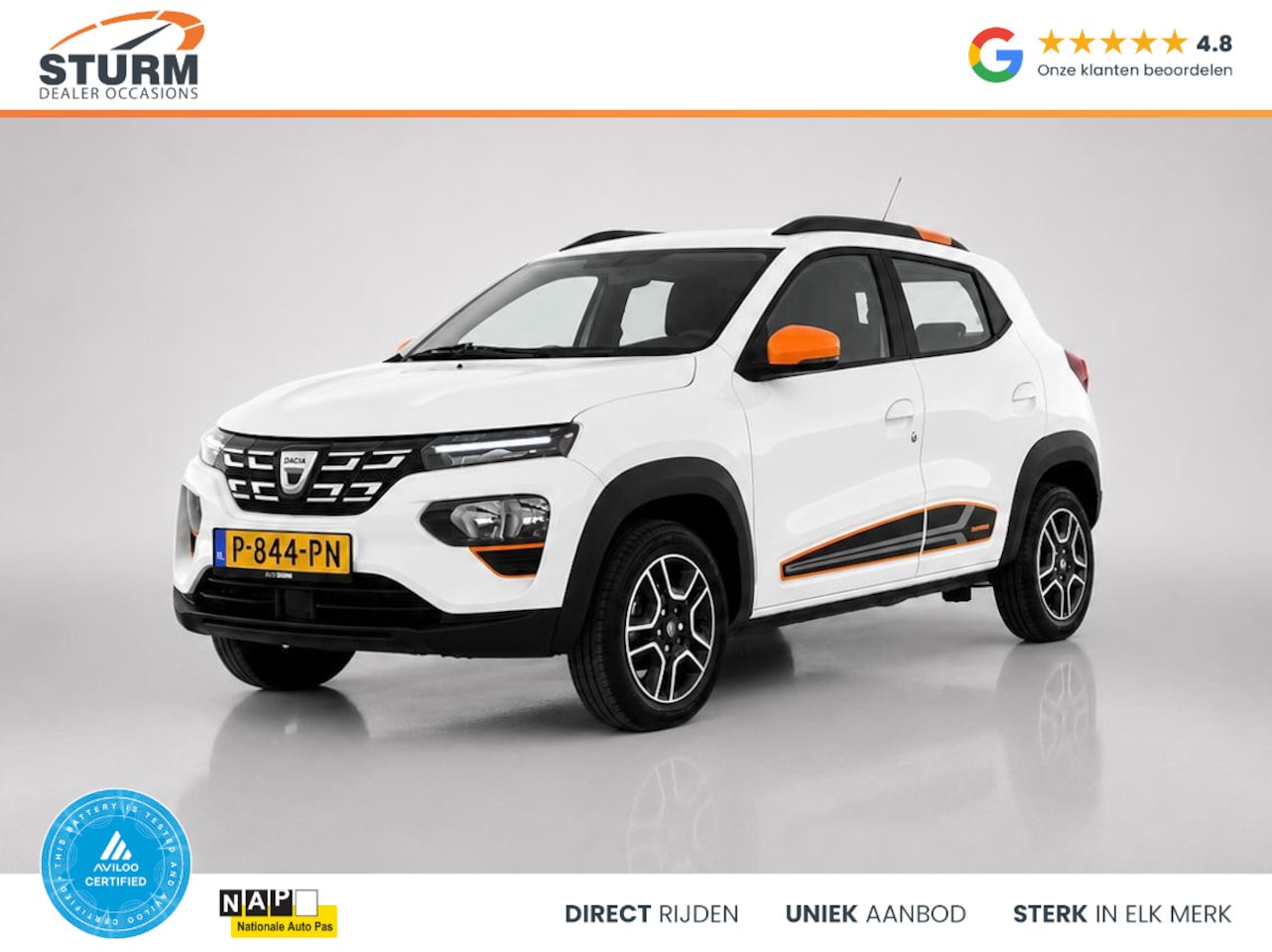 Dacia Spring - Comfort Plus 27 kWh NL-Auto, SoH 93% - AutoWereld.nl