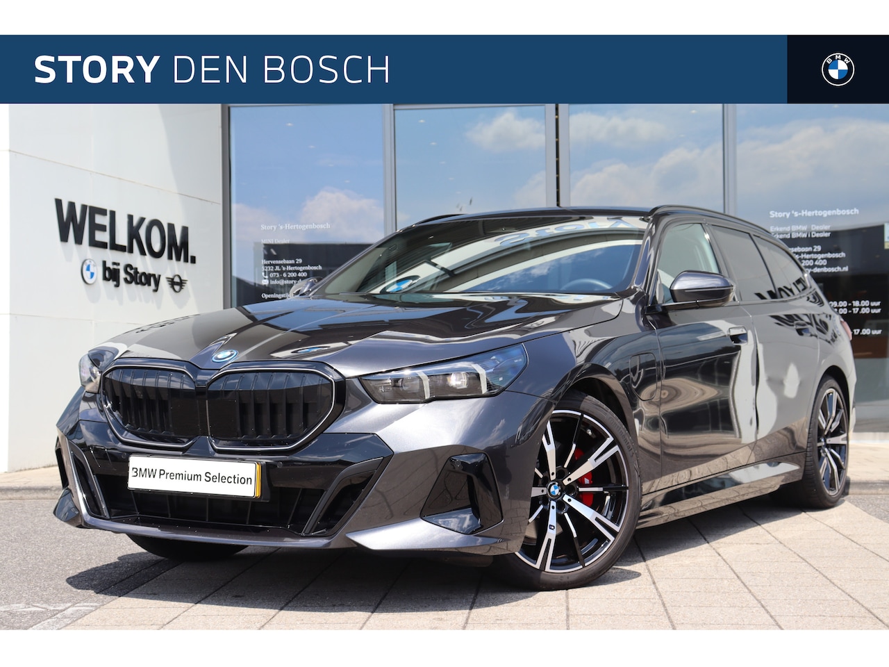 BMW 5-serie Touring - 530e M Sport Automaat / Trekhaak / Achteruitrijcamera / Adaptieve LED / Harman-Kardon / St - AutoWereld.nl