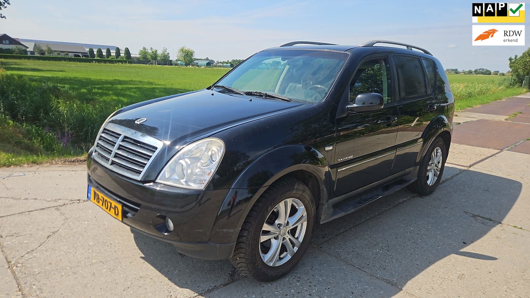 SsangYong Rexton - RX 270 XVT Sapphire/ grijskenteken/ automaat/2013 ( euro 5) - AutoWereld.nl