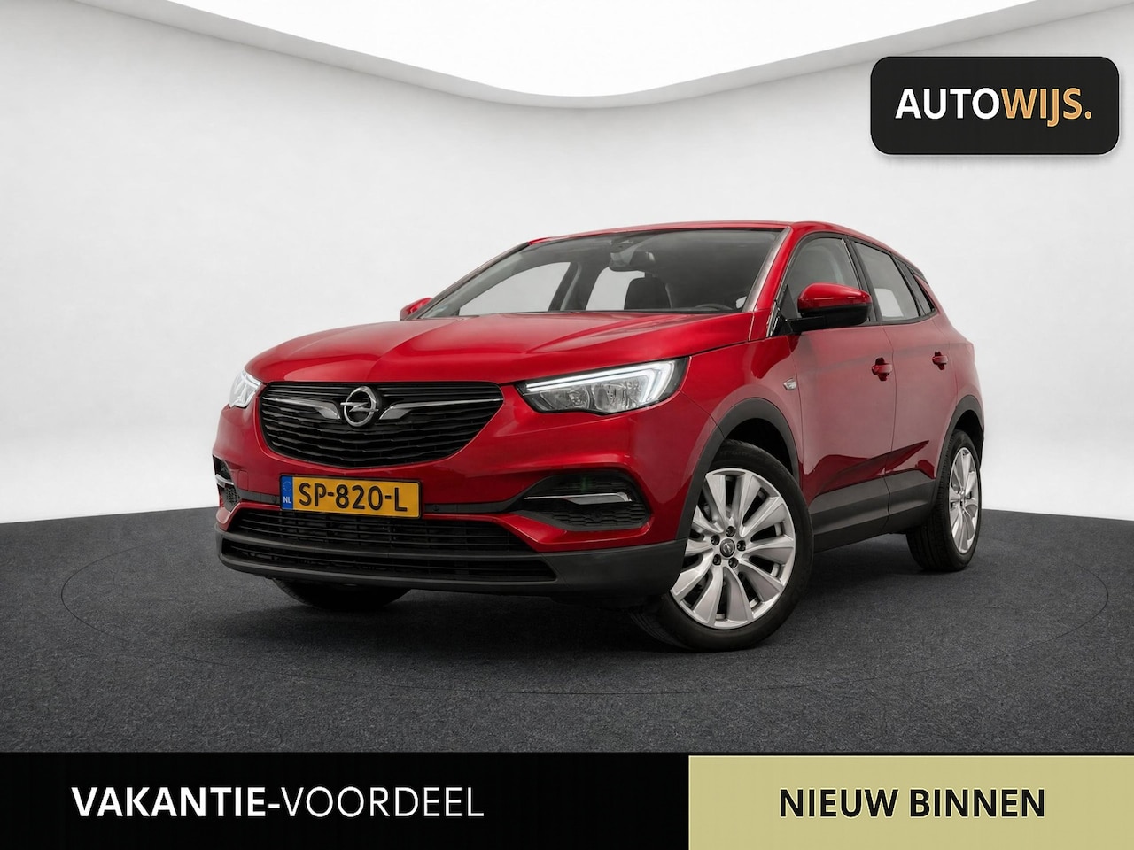 Opel Grandland X - 1.2 Turbo Online Edition|NL AUTO|AUT|NAVI|DEALER ONDERHOUDEN - AutoWereld.nl