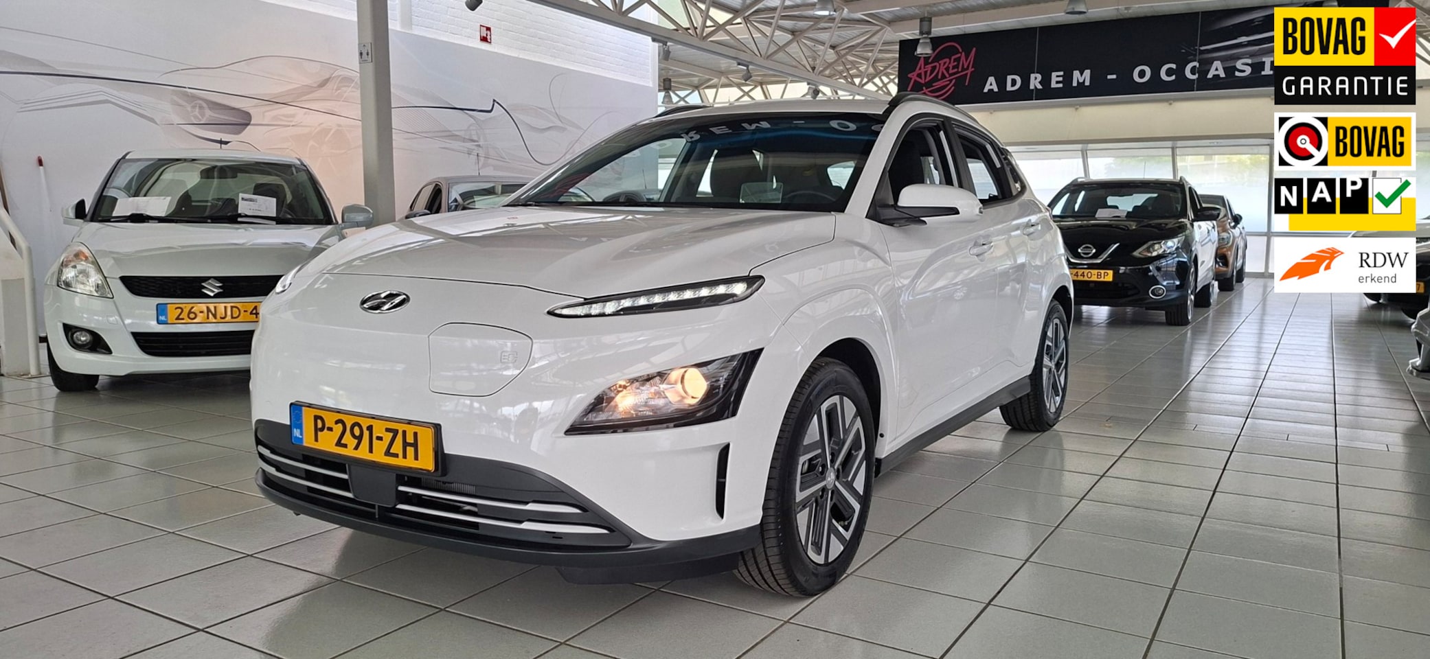 Hyundai Kona Electric - EV Fashion 39 kWh, 8800 km NAP! - AutoWereld.nl