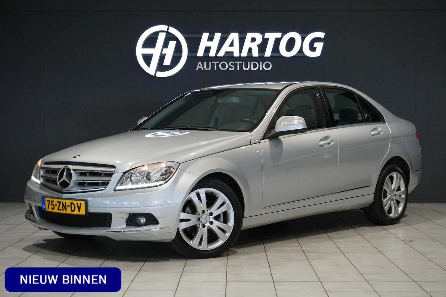 Mercedes-Benz C-klasse - 200 K Avantgarde 184pk AUTOMAAT + NAVI / CLIMATE CONTROL / LED - AutoWereld.nl