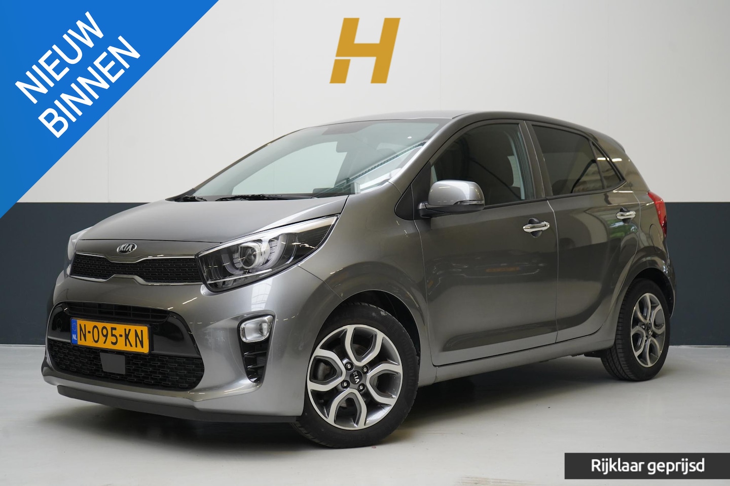 Kia Picanto - 1.0 DPi DynamicPlusLine | Carplay | Navigatie | Achteruitrijcamera | Cruise control | Clim - AutoWereld.nl