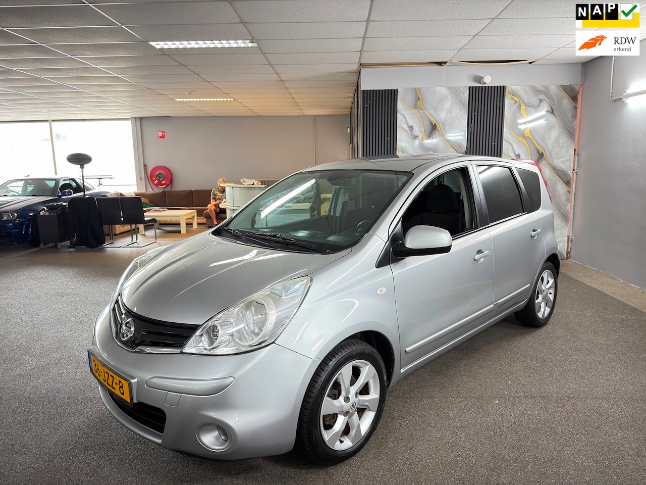 Nissan Note - 1.4 Acenta 1.4 Acenta,Dealer-onderhouden,Clima,Cruise,Parksensor,Trekhaak,N.A.P,2 sleutels,Topstaat!! - AutoWereld.nl