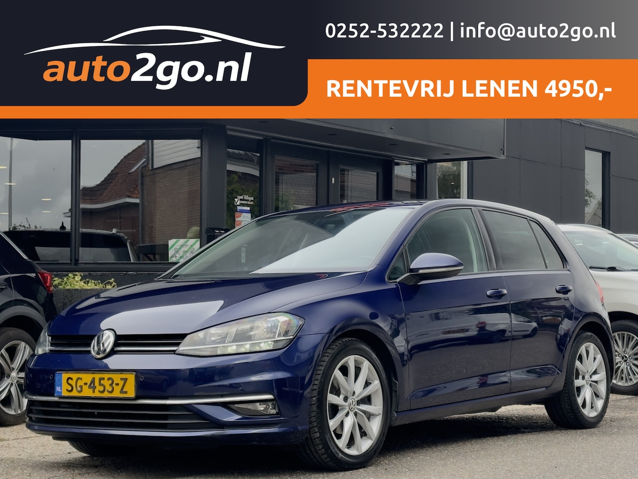 Volkswagen Golf - 7.5 1.0 TSI COMFORTLINE. NAVI AIRCO APPLE-CARPLAY LED LMV PDC - AutoWereld.nl