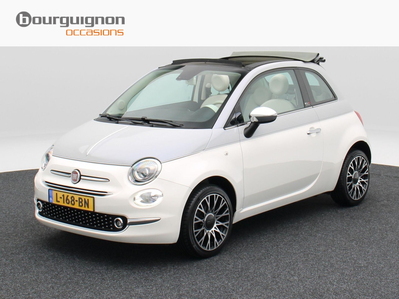 Fiat 500 C - 1.2 Lounge | Cabriodak | Airco | Cruise | 15 Inch | 99.077 Km !! - AutoWereld.nl