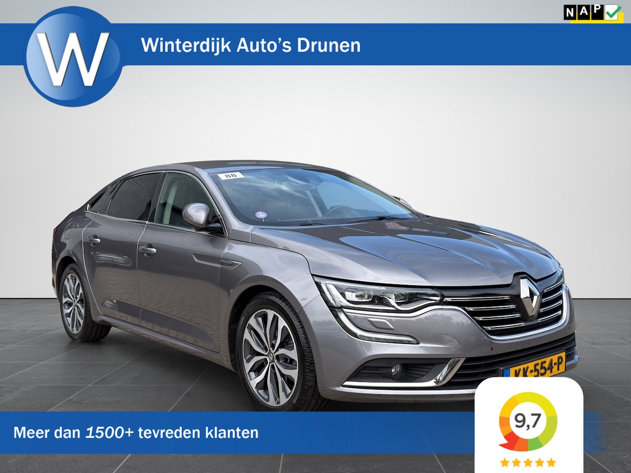Renault Talisman - 1.6 TCe Intens Bose Sound|Massage|4-control - AutoWereld.nl