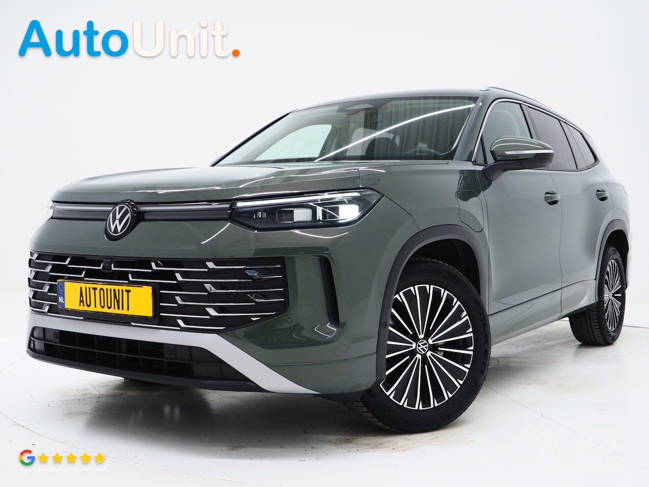 Volkswagen Tayron - 1.5 eHybrid Elegance | Leder/Alcantara | Massage | 360 | Keyless | Adaptive Cruise | Sfeer - AutoWereld.nl