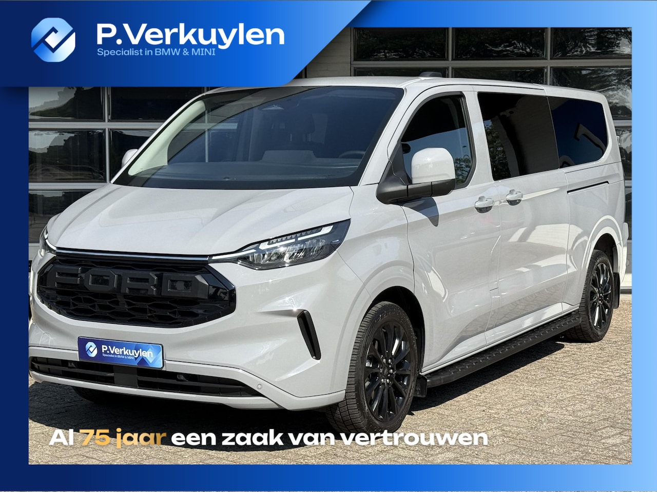 Ford Transit Custom - 320 2.0 TDCI L2H1 Limited 170pk | 19 INCH | CAMERA | ADAPTIVE CRUISE | DODEHOEK DETECTIE | - AutoWereld.nl
