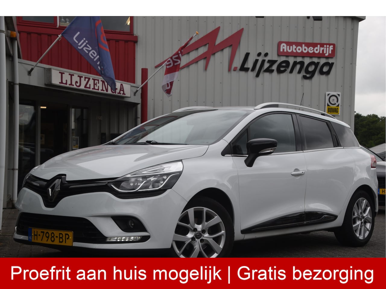 Renault Clio Estate - 0.9 TCe Limited Airco | Carplay | PDC | DAB | Trekhaak | LMV | Keyless | Priv.glas - AutoWereld.nl