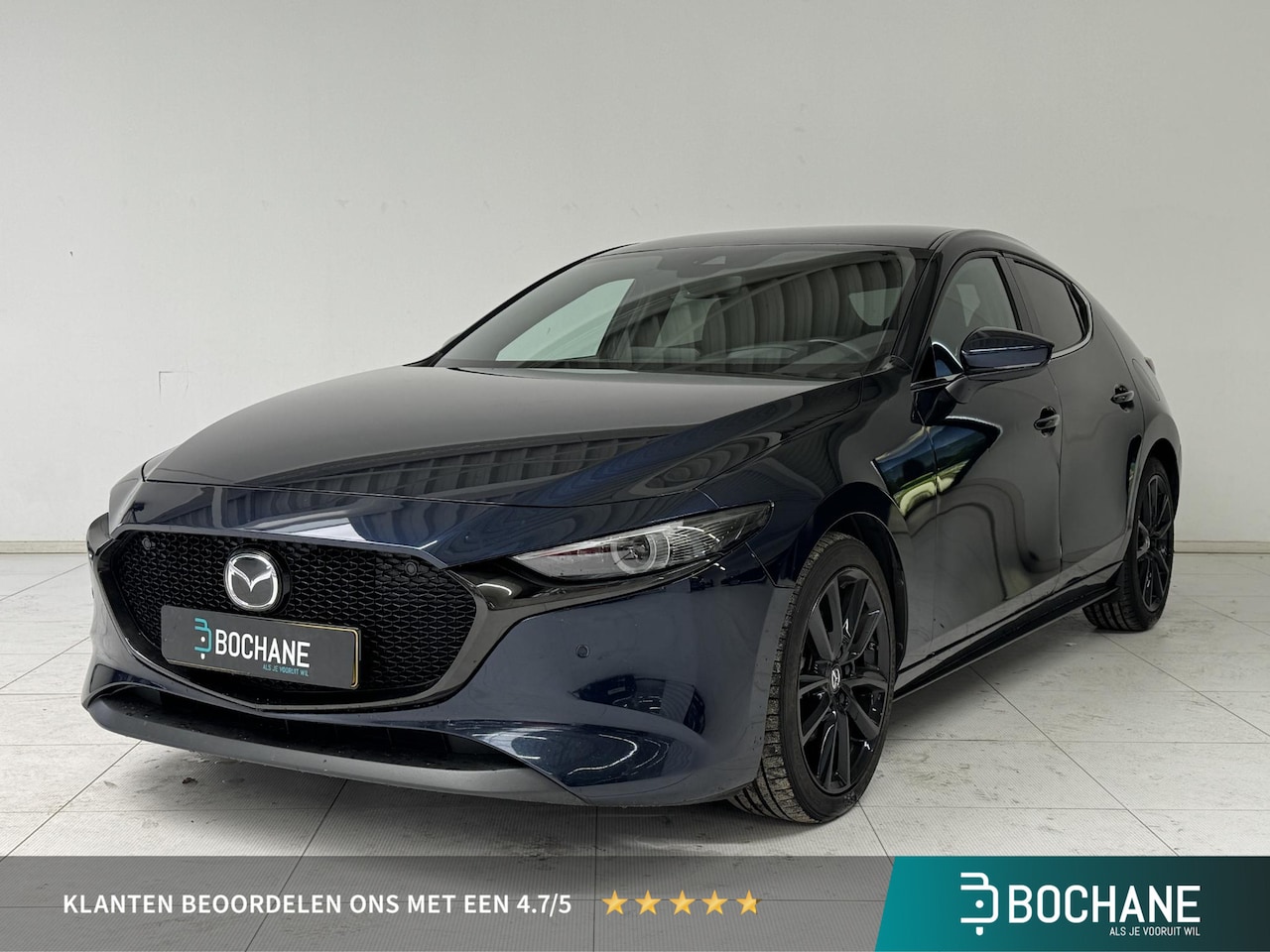Mazda 3 - 2.0 e-SkyActiv-X M Hybrid 180 Luxury | BOSE-Audio | Camera | Leder | Navigatie | Stoelverw - AutoWereld.nl
