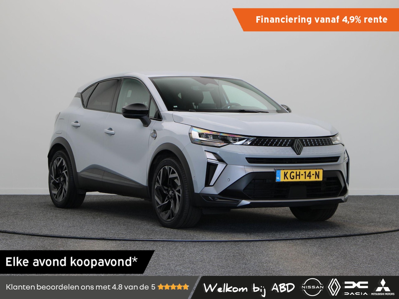 Renault Captur - 1.6 E-Tech full hybrid 145 Esprit Alpine | Stuurverwarming | Adaptive Cruise | Digitale Co - AutoWereld.nl