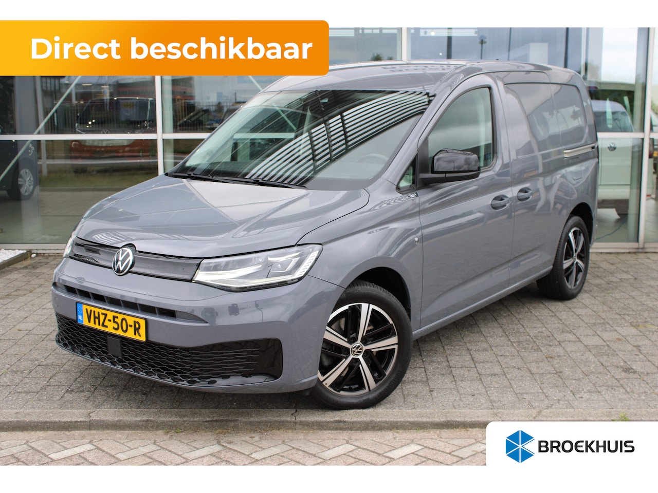 Volkswagen Caddy Cargo - 2.0 TDI 122PK DSG Automaat 1st Edition Airco ECC | Adaptive Cruise | Lederen bekleding | 2 - AutoWereld.nl