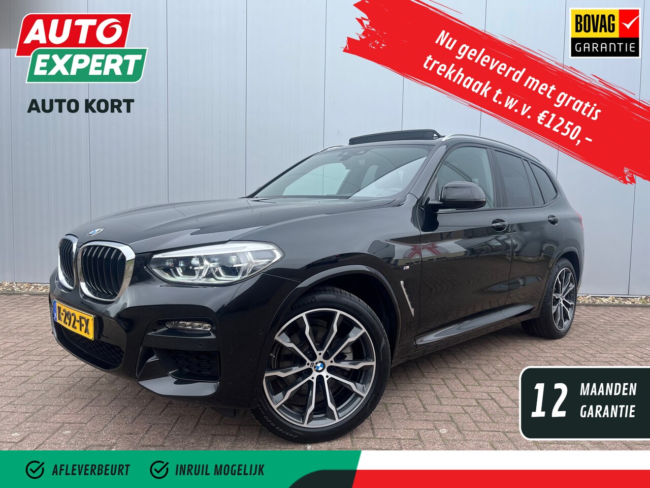 BMW X3 - XDrive20i High Executive M-Sport | Schuif-/kanteldak | Zomer-/winterset velgen | Lederen b - AutoWereld.nl